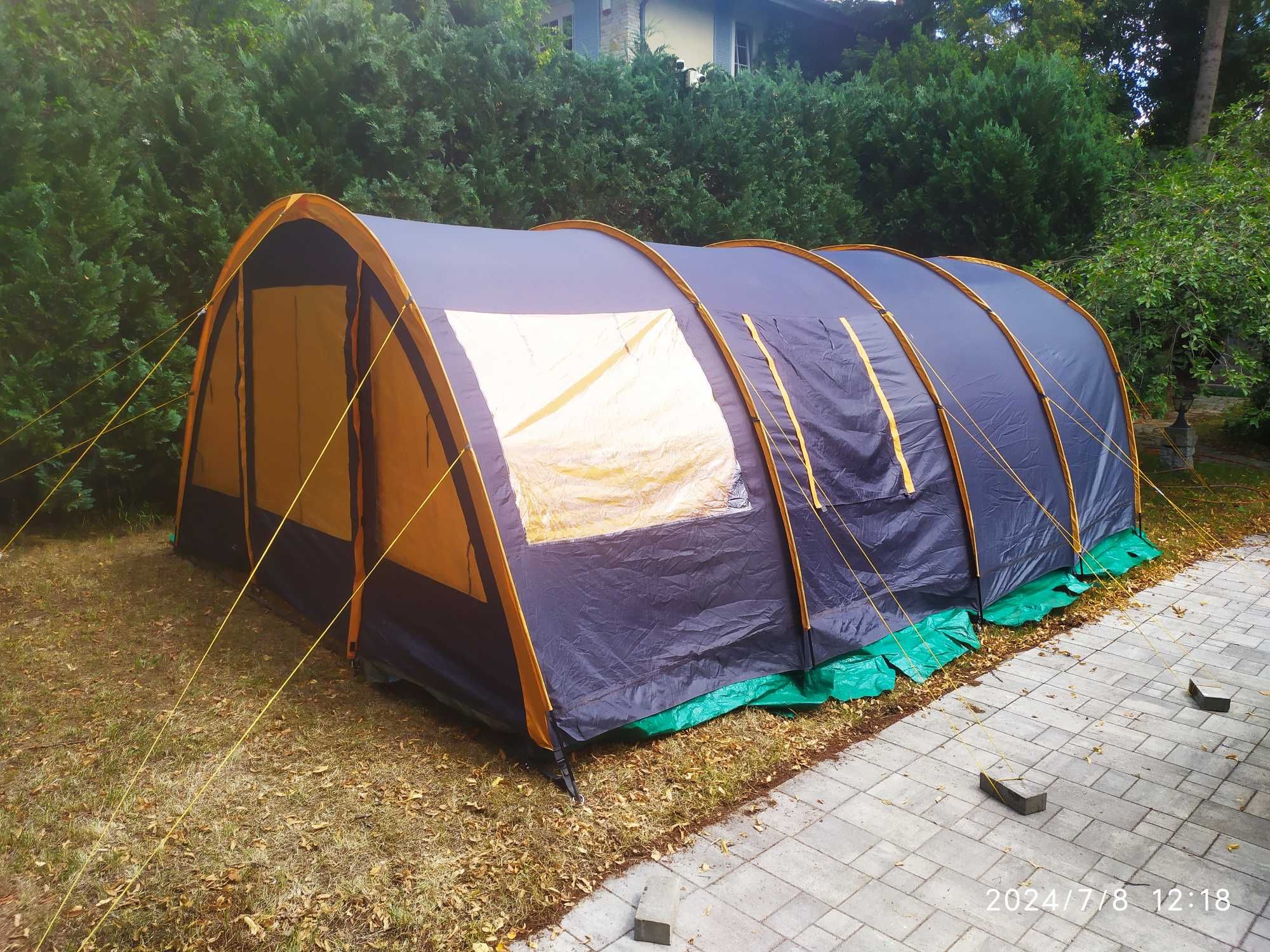 Namiot bardzo wygodny DUŻY 4 x 6 m2