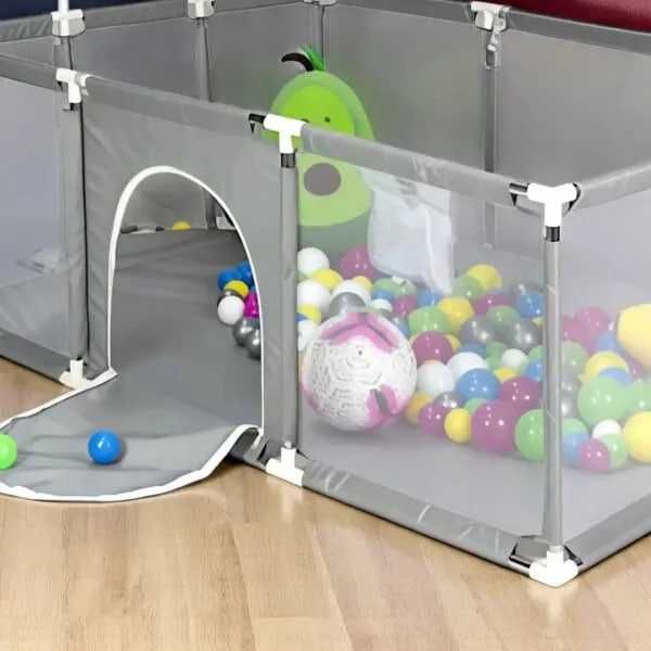 Дитячий манеж ігровий / Манеж детский с баскетбольным кольцом воротами