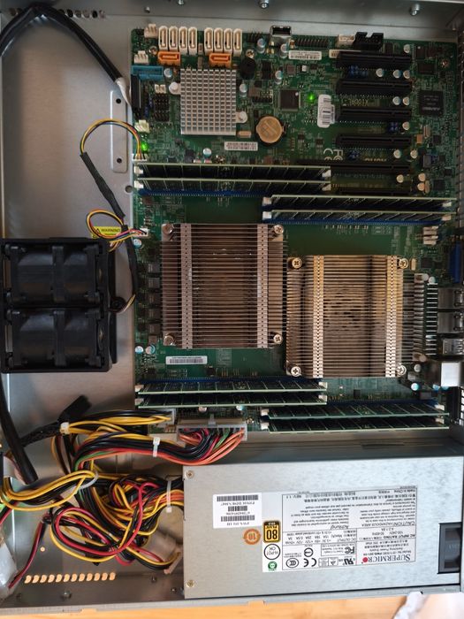 Serwer 1U Supermicro X10DRL-i 2x Intel Xeon E5-2620v4, 128GB RAM DDR4