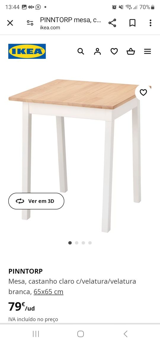 Vendo móveis IKEA para restaurante