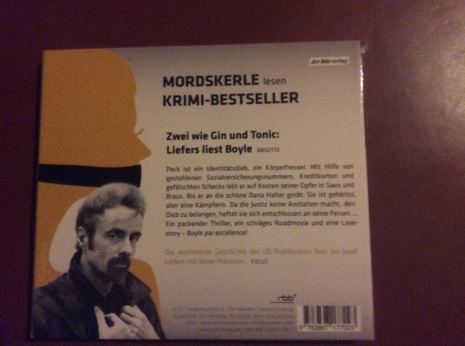 Hörbuch. Deutsch. Jan Josef Liefers liest T.C.Boyle Talk Talk