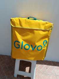 Mochila glovo expansível