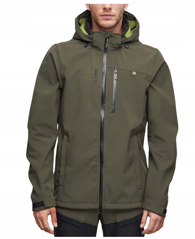 Alpinus Ciepła Kurtka Męska Wodoodporna Membrana Softshell Roignais M