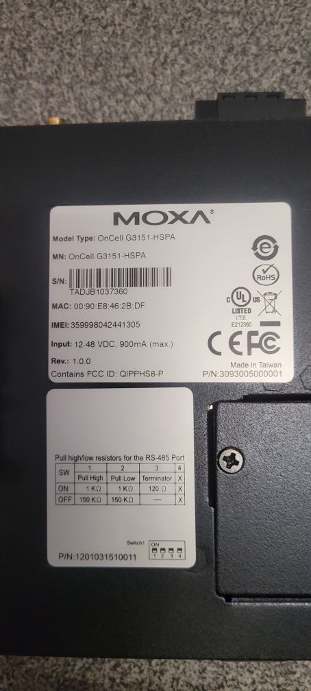 Modem Moxa G3151 hsps