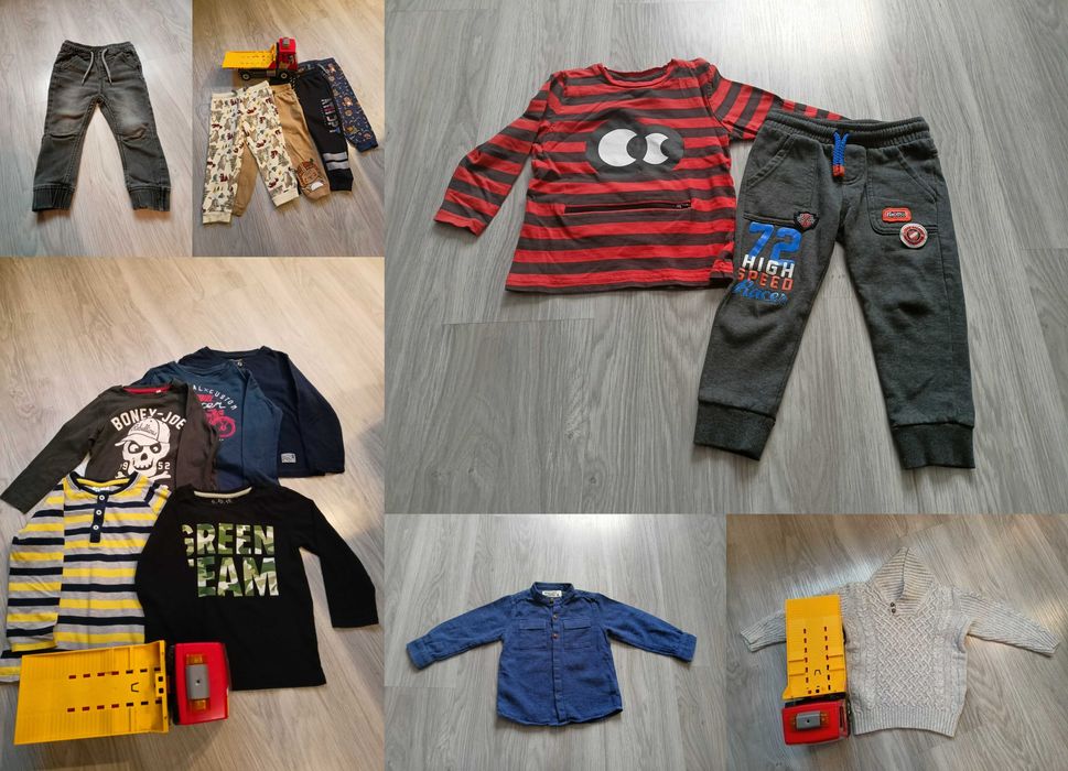 Zestaw ubrań paka ubranek 98-104 Next, Reserved, 5.10.15