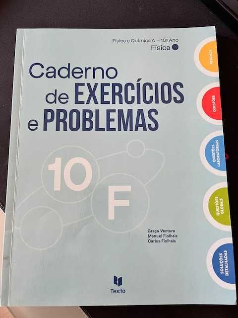 Cadernos de exercícios 10º e 11º ano