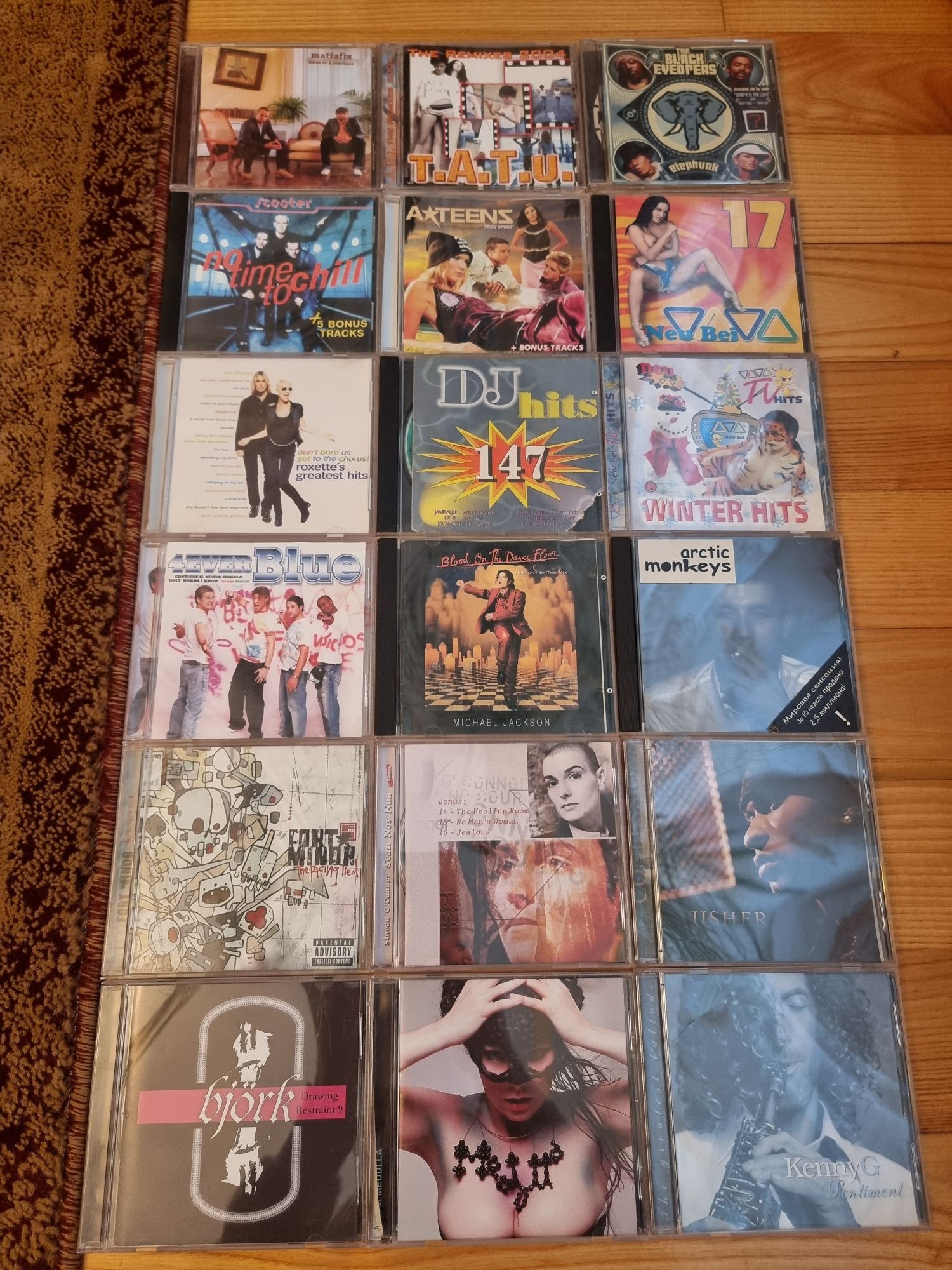 CD диски A-HA Jackson Bjork Depeche Mode A-Ha Moby