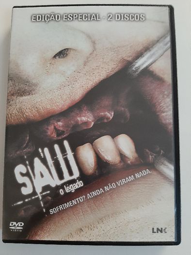 3 DVD Filmes "Saw"