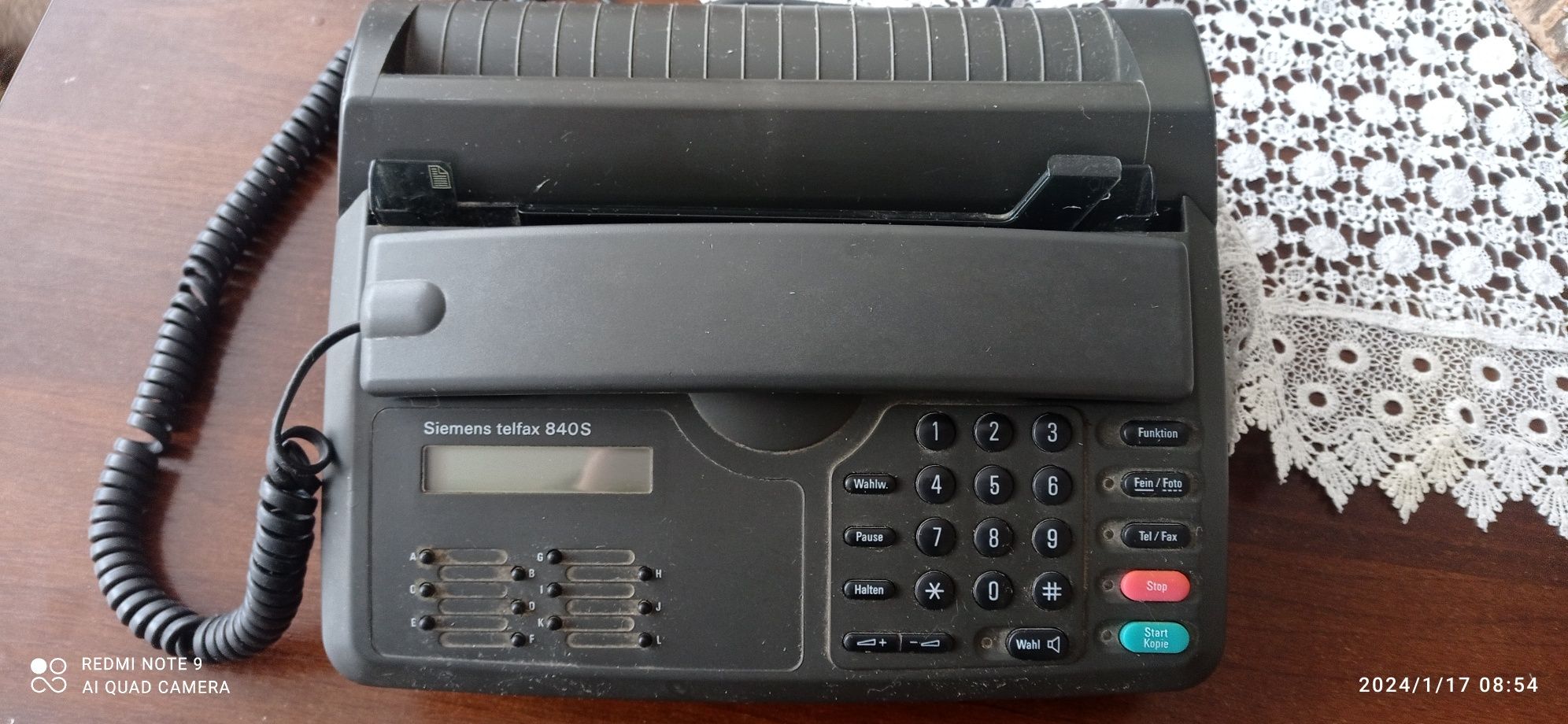Telefon z faxem Siemens 840s