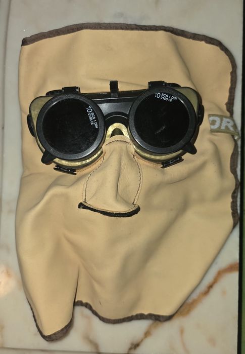 Máscara de soldar cabedal - monkey face - North *NOVA*