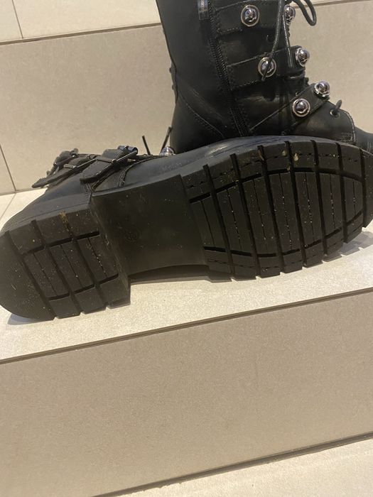 Botki ze skóry naturalnej