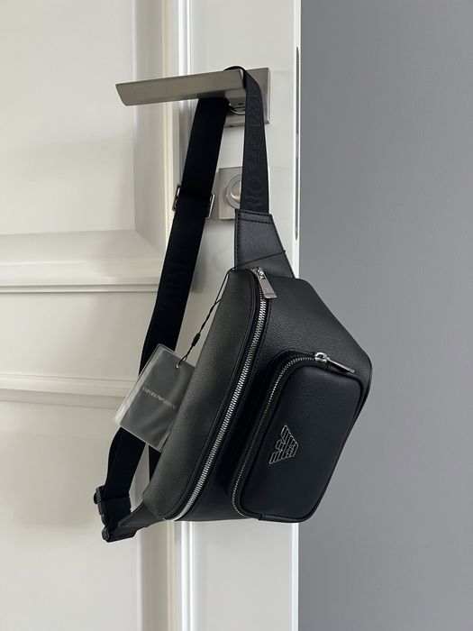 Поясна сумка Emporio Armani бананка оригінал