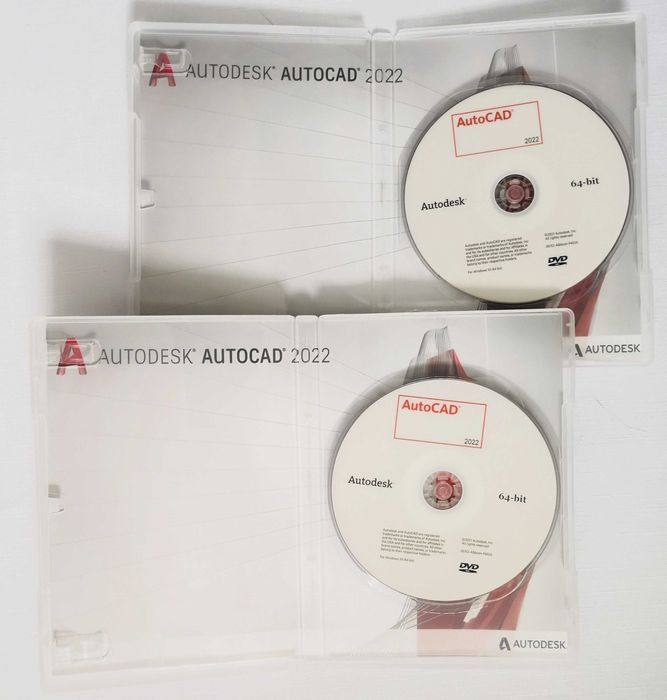 AutoCAD 2022 Polska pełna wersja na płycie DVD Licencja wieczysta