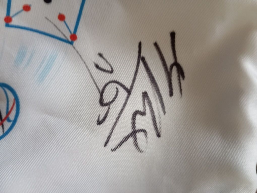 Worek na buty z autografem