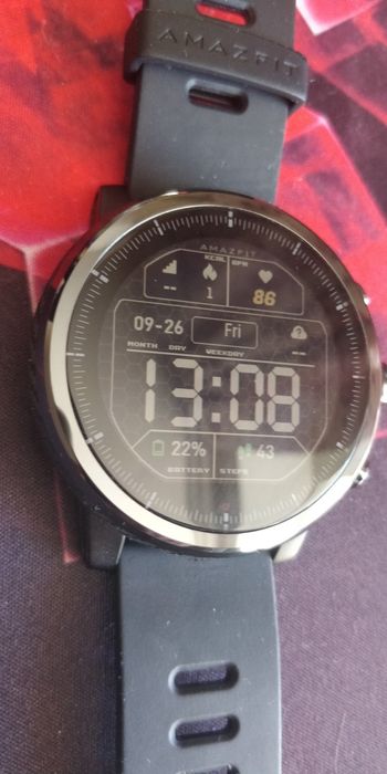 Смарт-годинник Amazfit Stratos 2 Black (A1619) + Додаткові аксесуари.