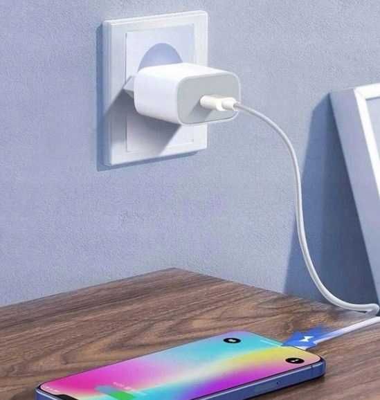 Szybka ładowarka sieciowa USB Typ C 20 W 3A
