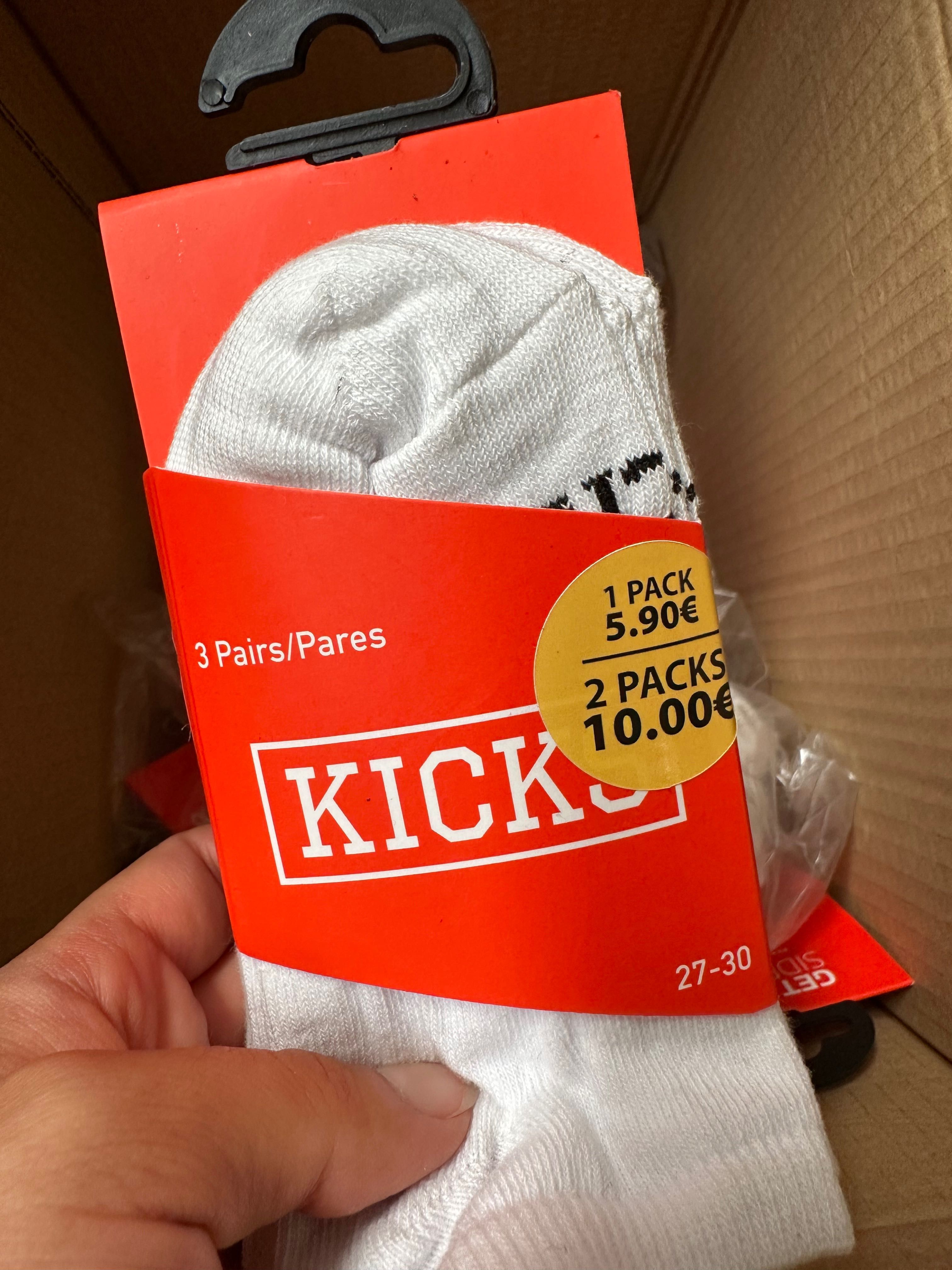Lote de Meias Kicks do 27 ao 42