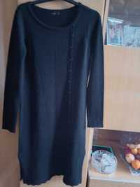 Czarna sukienka dzianinowa Vero Moda