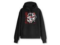 Moletom Hoodie Sweatshirt Camisola Com Capuz Preta