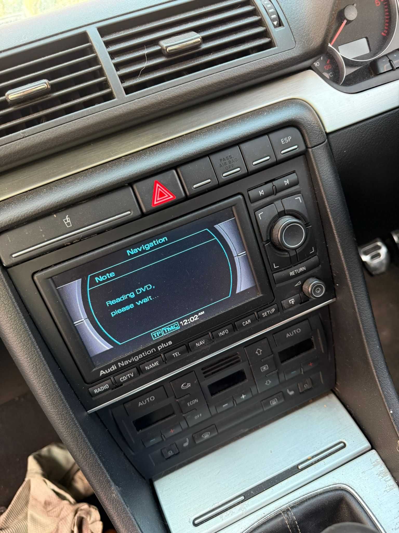 Rádio RNS-e Audi a4 b6 b7 com dvd gps incluído