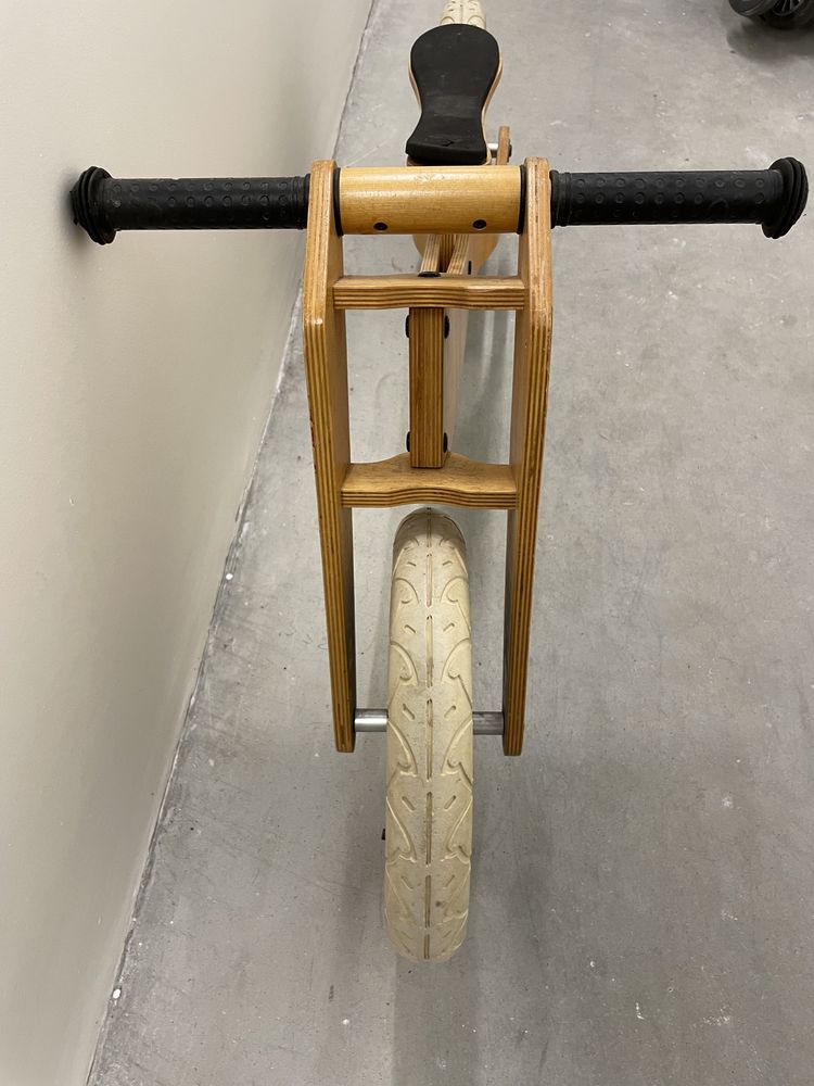 Bicicleta madeira Wishbone