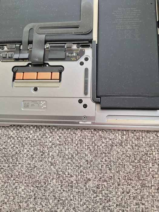 MacBook Air M1, 2020, modelo A2337 bateria original sem anomalia64286437222913121