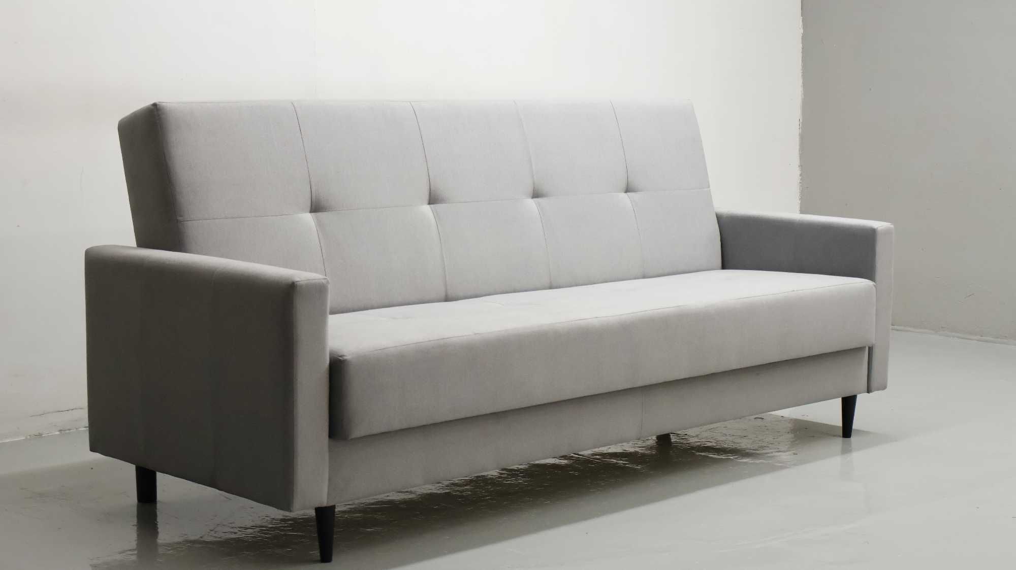 TGw Sofa OSWALD z funkcja spania pojemnik na pościel wersalka kanapa