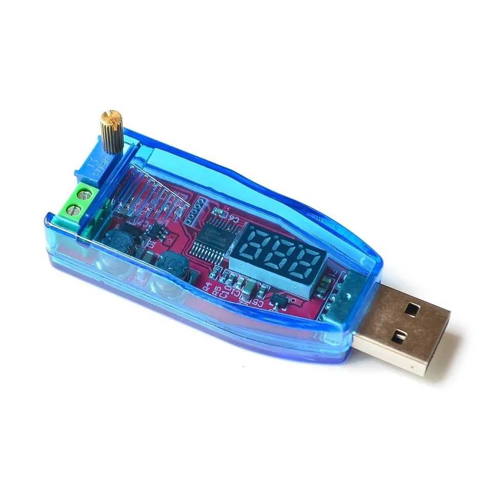 USB Перетворювач LED DC-DC 5V to DC 1-24V