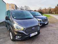Ford Custom 9 osobowy,Renault Trafic 9 osobowy long