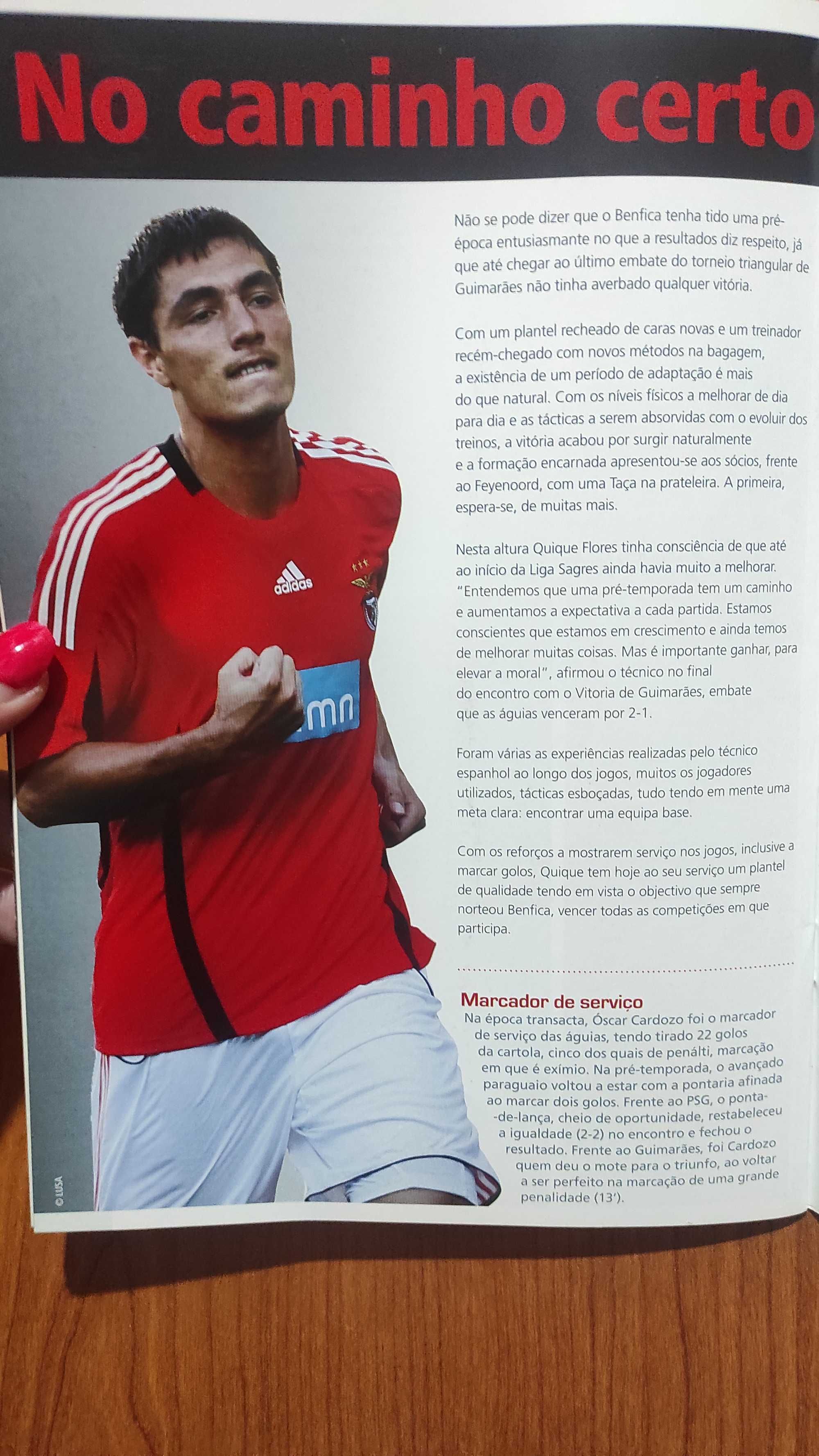 Revista Eusébio CUP - 2008 - SL Benfica