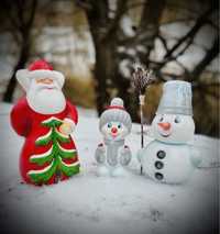 Дед мороз снегурочка ссср под елку, елочные игрушки