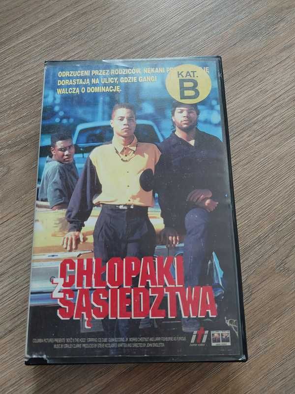 Kaseta VHS film "Chłopaki z sąsiedztwa" (Boyz N The Hood, Ice Cube)
