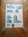 Plakat „Żoliborz” wydawnictwa Centrum Architektury
