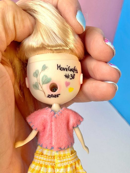 Lalka Petite Blythe custom ooak doll repaint nowa