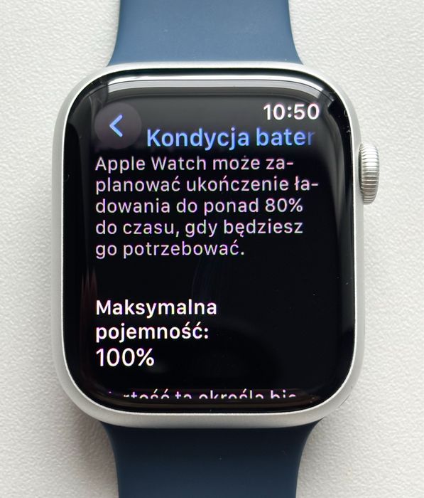 Smartwatch Apple Watch Series 9 GPS 45mm niebieski+dodatki