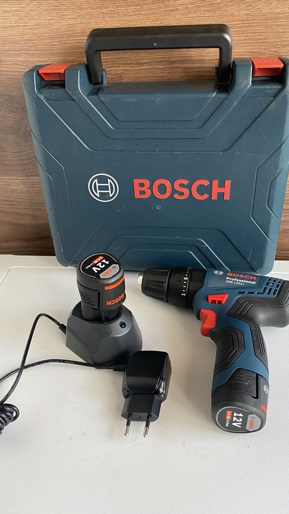 Шуруповерт аккумуляторный Bosch GSB 120-LI