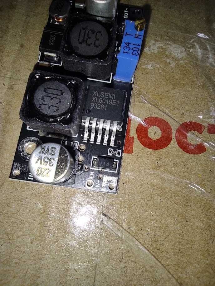 XL6019 Повышающий понижающий DC-DC преобразователь 5-32В до 1,25-35В