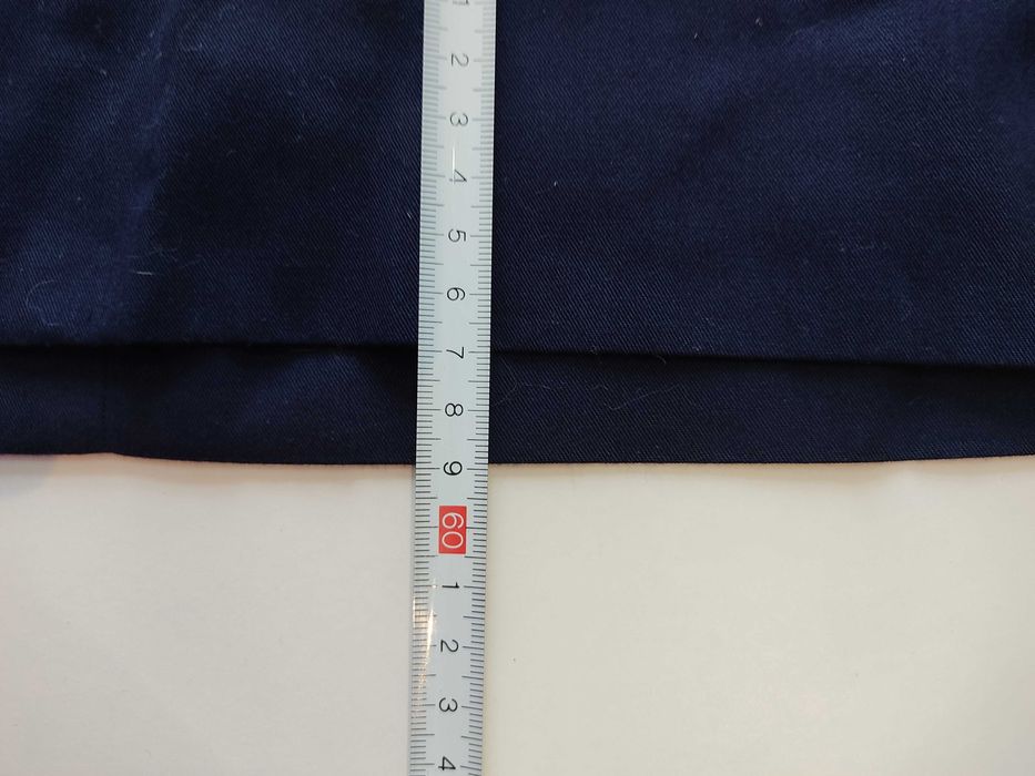 Saia Reta Azul-marinho Com forro handmade Tamanho 46-48