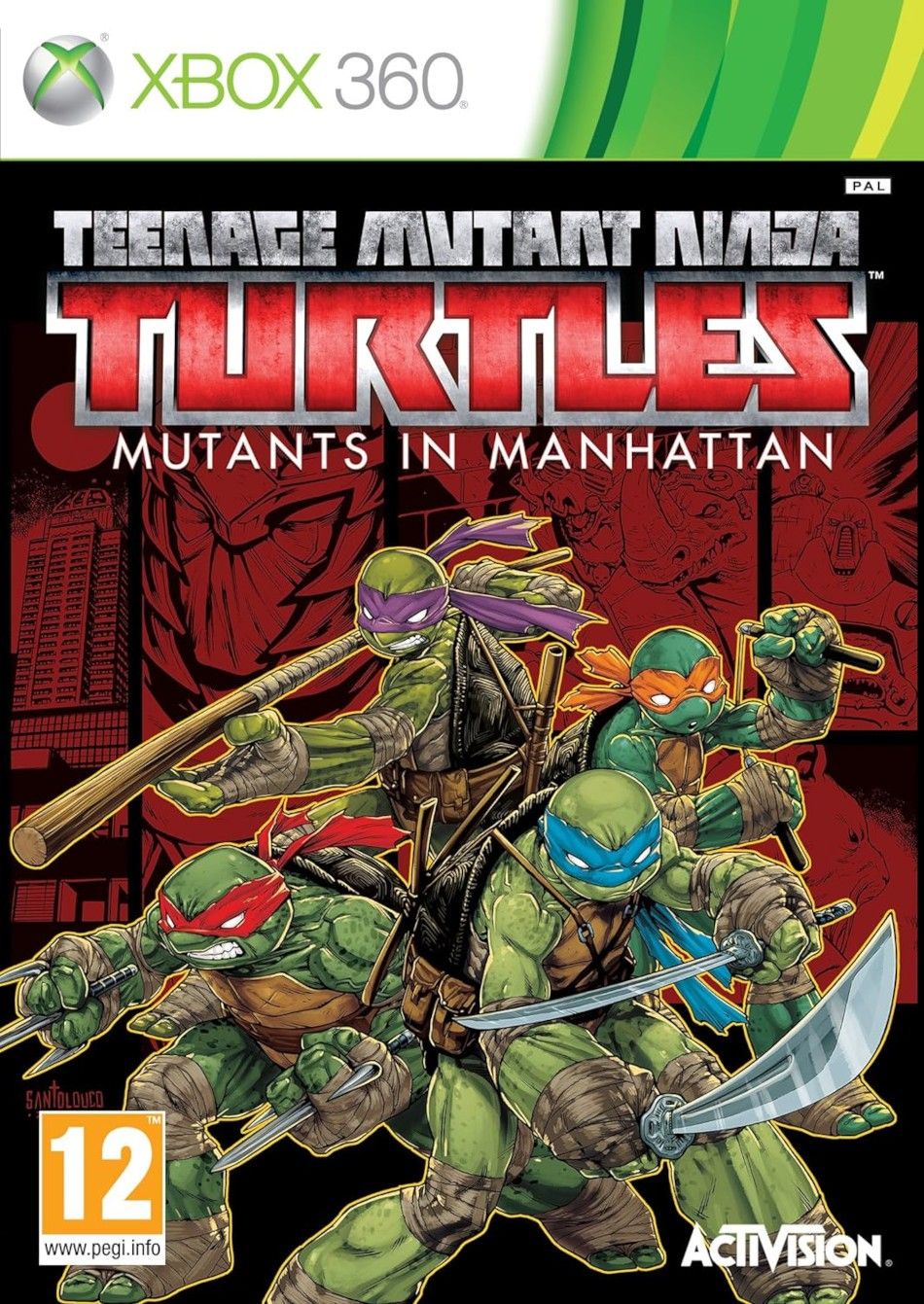 Teenage Mutant Ninja Turtles Mutants in Manhattan XBOX 360 Uniblo Łódź