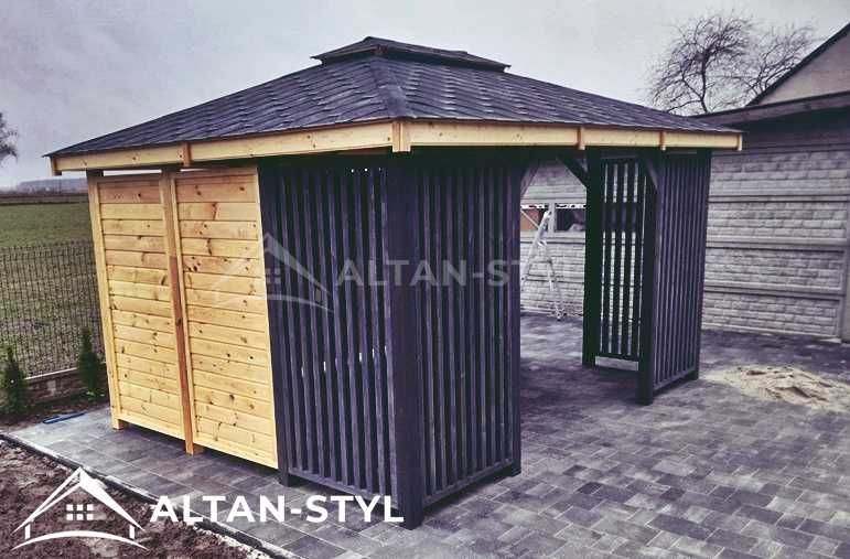 Altany,altanki, wiaty, altana ogrodowa PAULINA 3x4m PRODUCENT