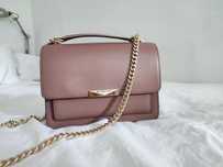 Michael Kors JADE torebka jak nowa antyczny róż bez camel skóra