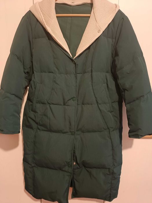 Płaszcz puch naturalny 40/42