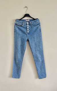 Tommy Hilfiger jeasnowe dżinsowe spodnie vintage eleganckie codzienne