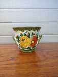 Ceramiczna Osłonka Włochy Deruta - Design - vintage C