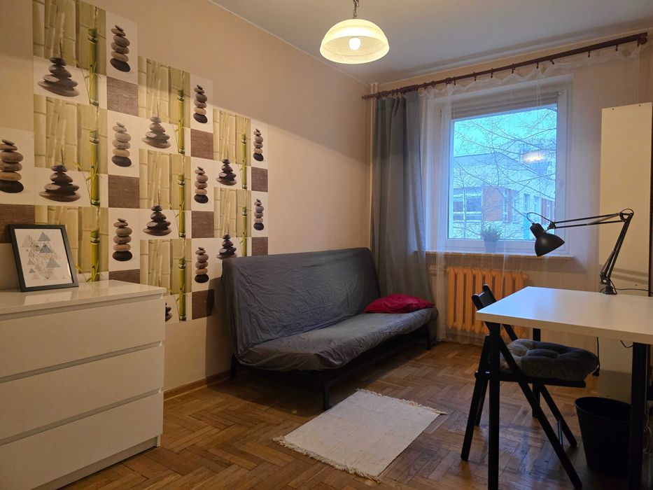 Duży jednoosobowy pokój na Ursynowie, metro Imielin, po remoncie, już!