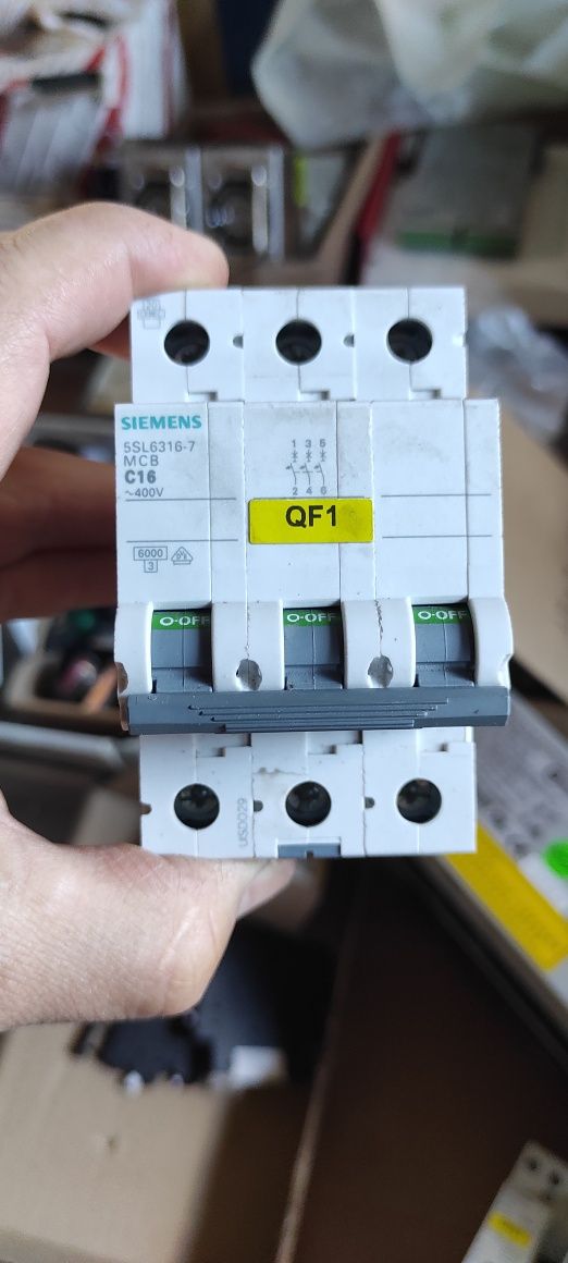 Siemens 5SL6316-7 автомат вимикач 400В 6КА