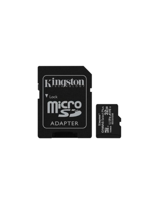 Cartão Memória Kingston Canvas Select Plus C10 A1 UHS-I microSDHC 32GB