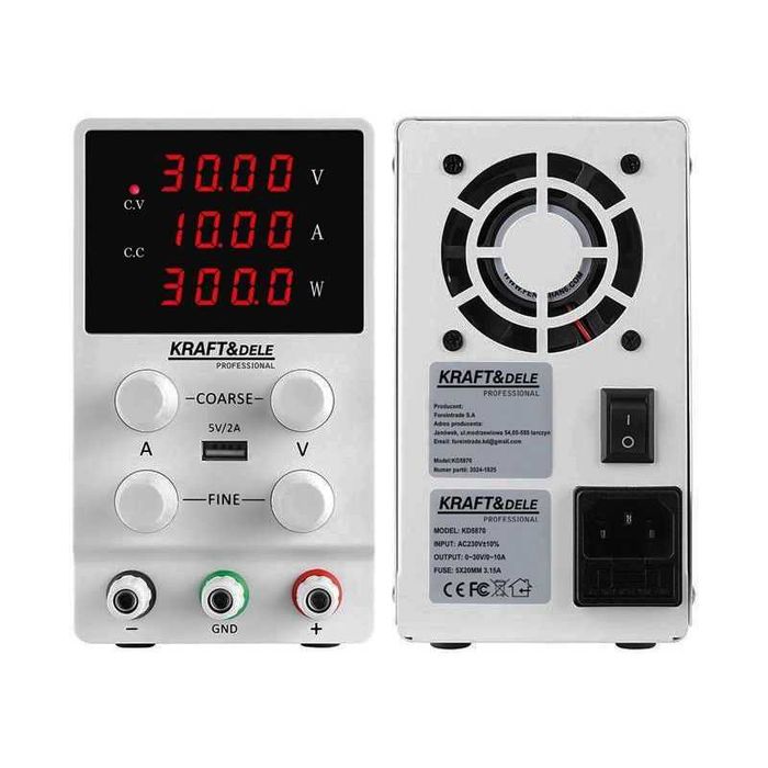 ZASILACZ LABORATORYJNY nowoczesny regulowany KD5870