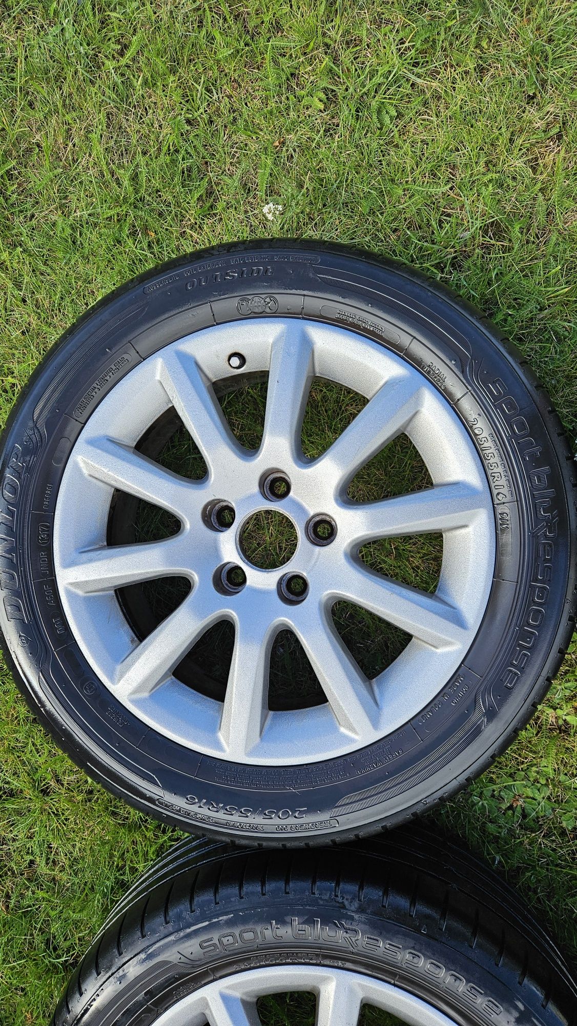 Alufelgi 16" po renowacji 5x110 Opel Saab Chevrolet Fiat Jeep Alfa Rom