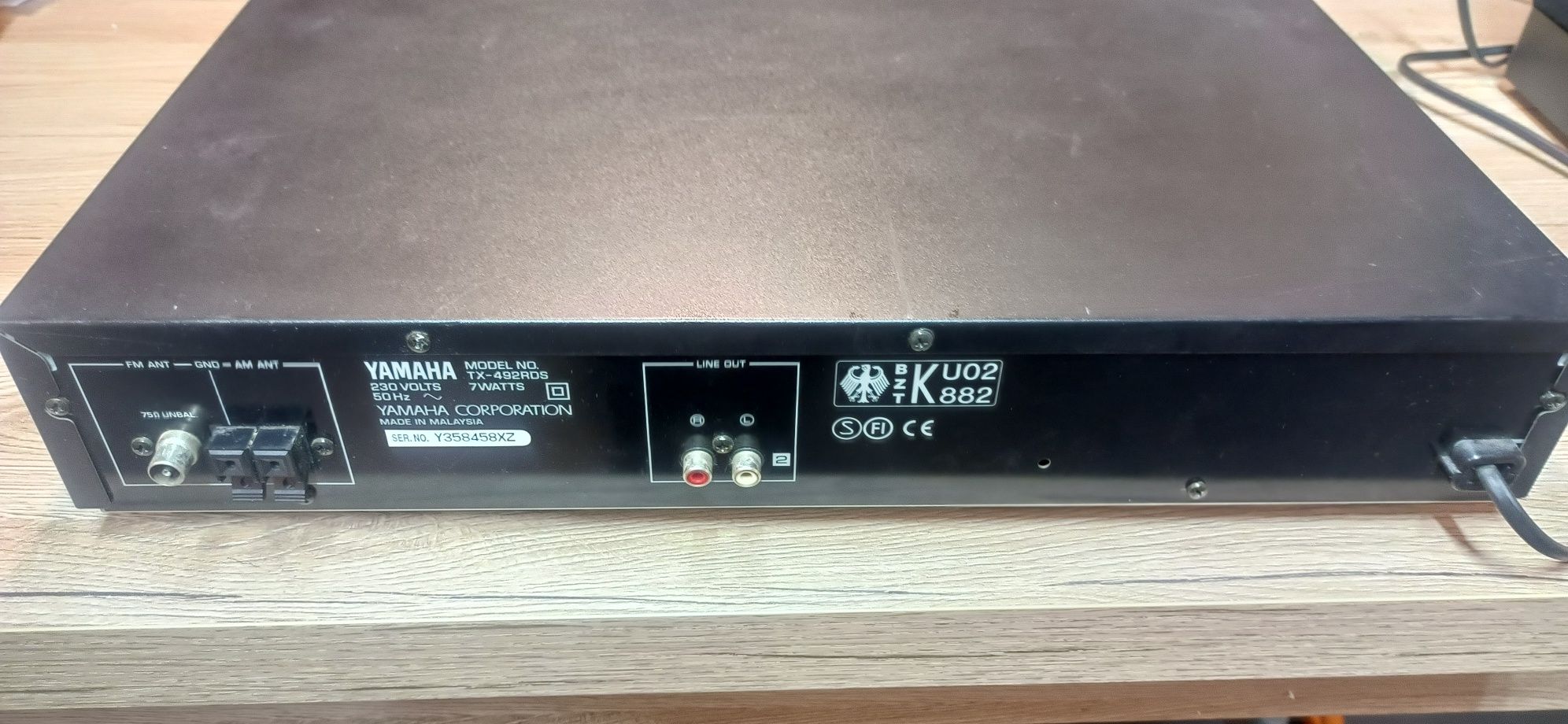 Tuner Yamaha TX-492RDS